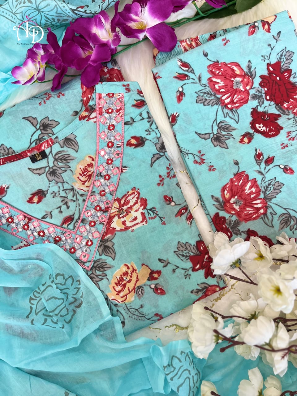 Beautiful Designer Afghani Suit Set