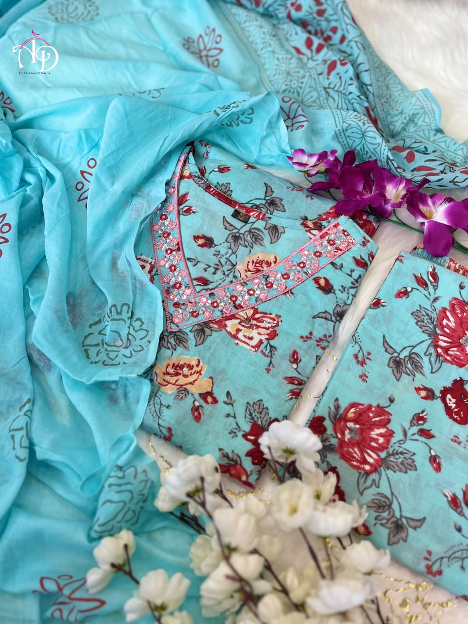 Beautiful Designer Afghani Suit Set