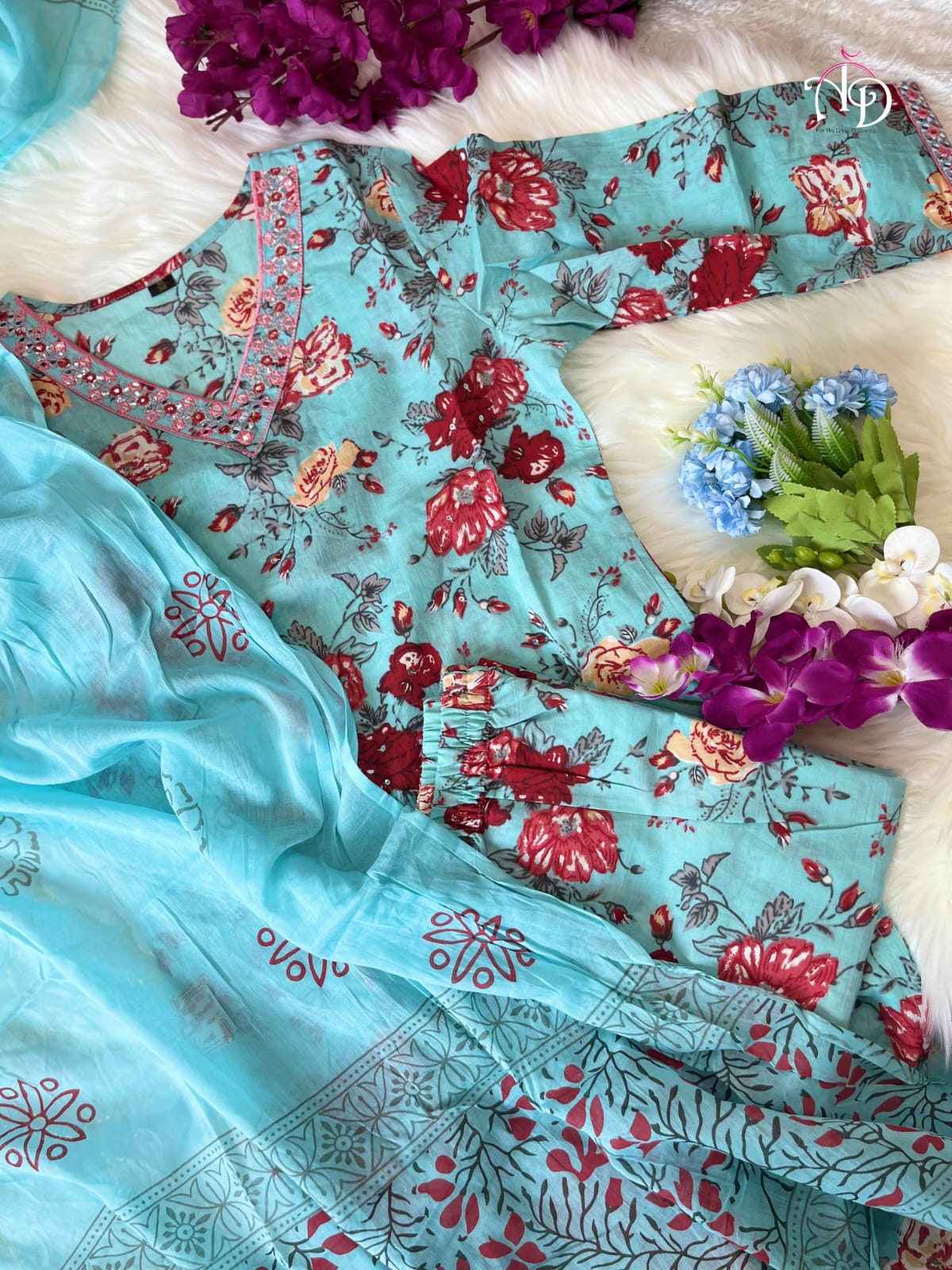 Beautiful Designer Afghani Suit Set