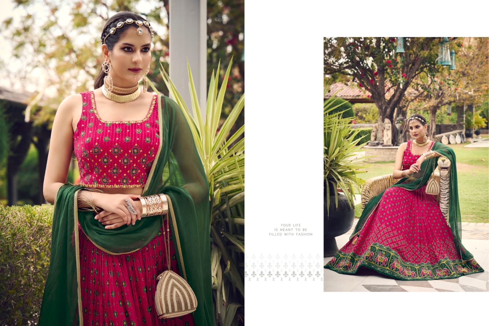Arunima Virasat 2001 To 2007 Series Festive Wear Pure Chinnon Lehenga