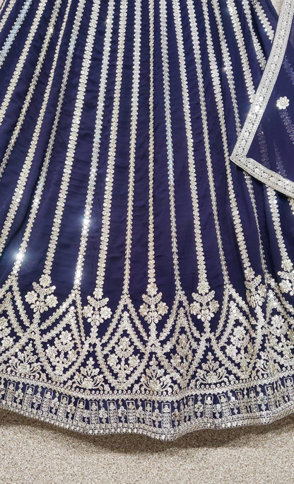 Beautiful Bridal Georgette Pure Wedding Lehenga Choli