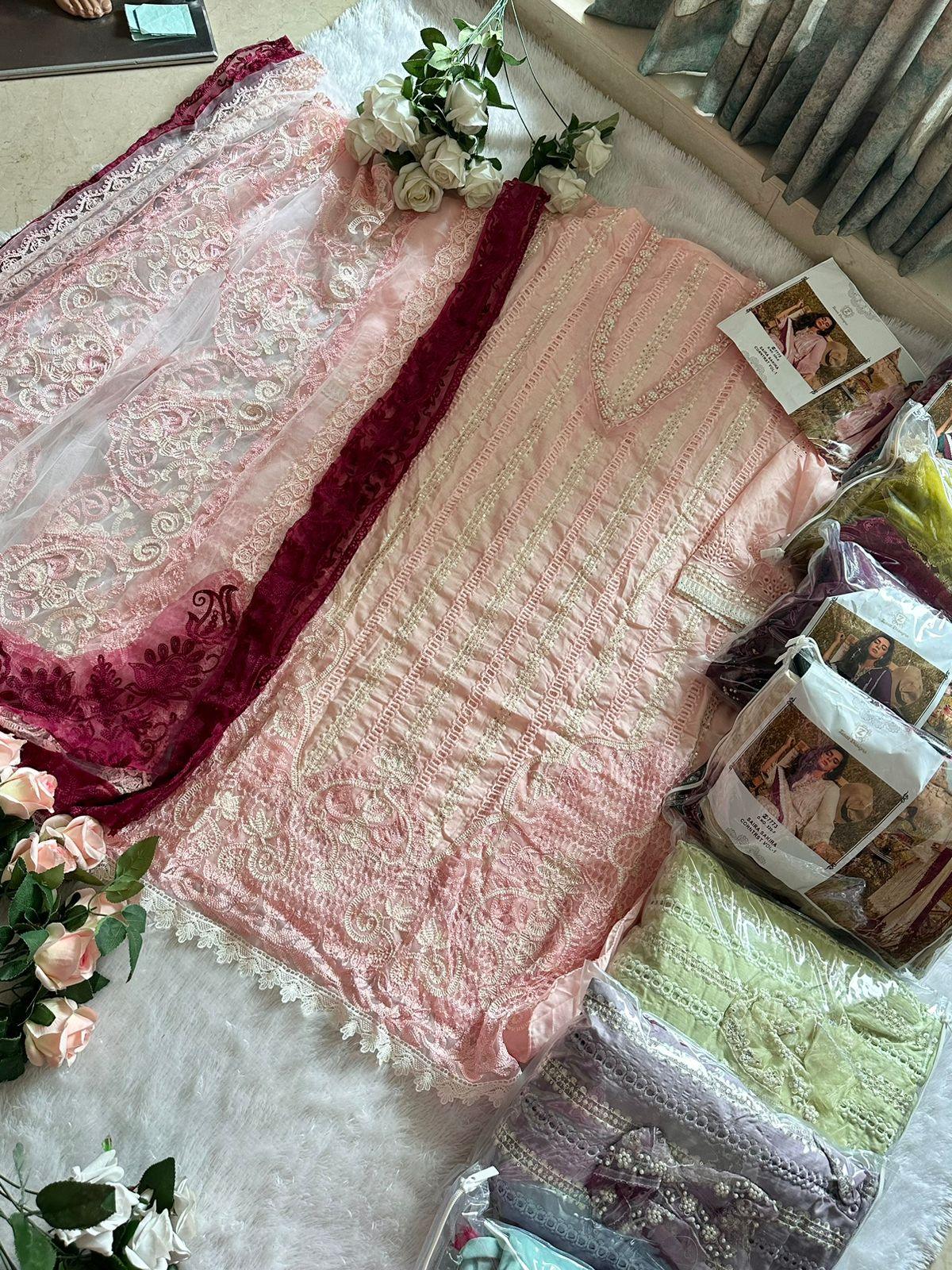 Ziaaz Designs 320 Saira Sakira Corntrst Vol 1 Suits (1199x06)