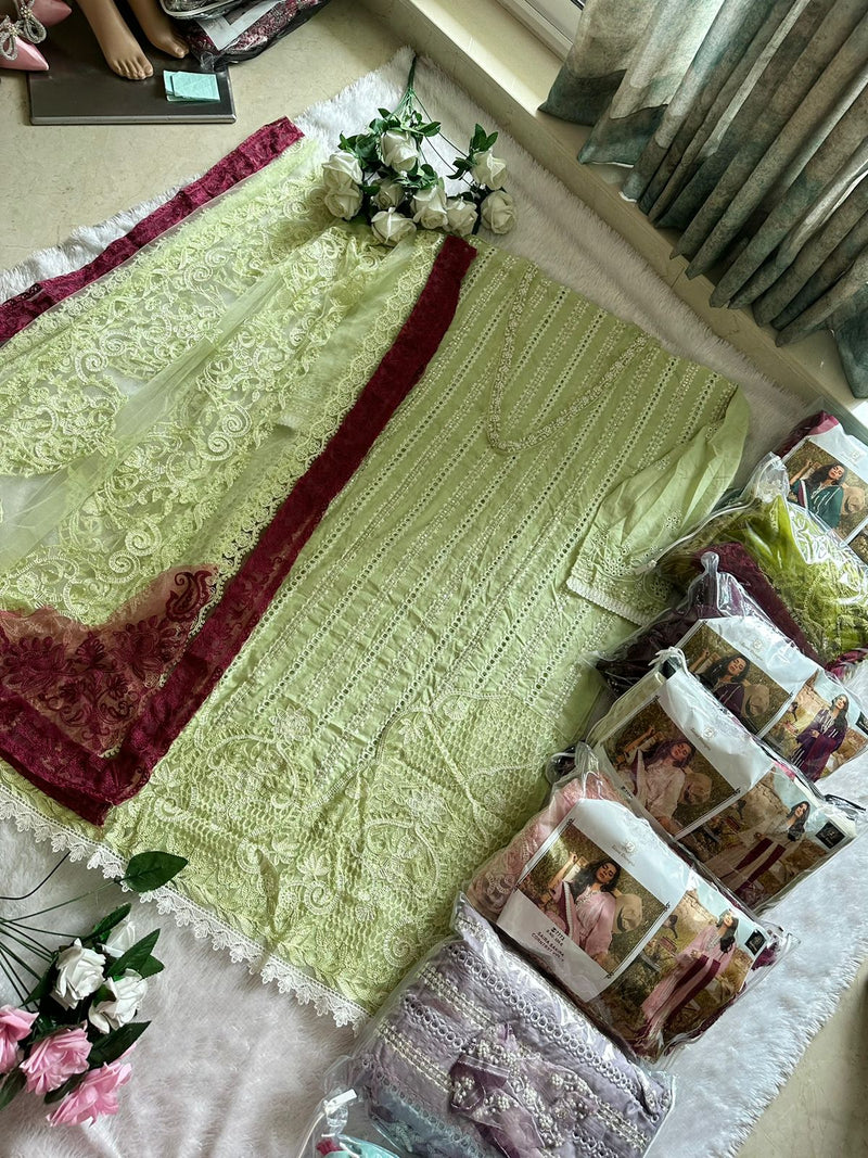 Ziaaz Designs 320 Saira Sakira Corntrst Vol 1 Suits