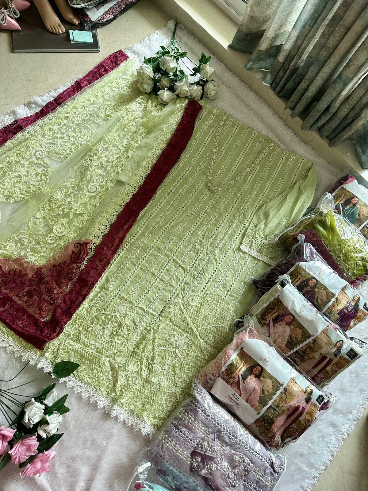 Ziaaz Designs 320 Saira Sakira Corntrst Vol 1 Suits (1199x06)