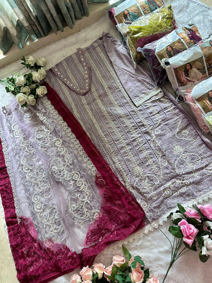 Ziaaz Designs 320 Saira Sakira Corntrst Vol 1 Suits (1199x06)