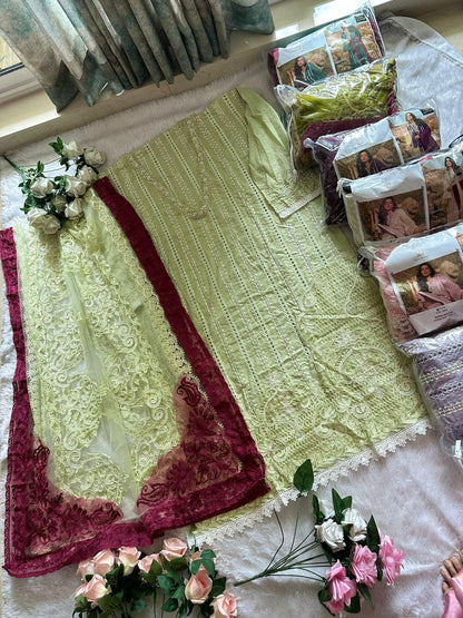 Ziaaz Designs 320 Saira Sakira Corntrst Vol 1 Suits (1199x06)