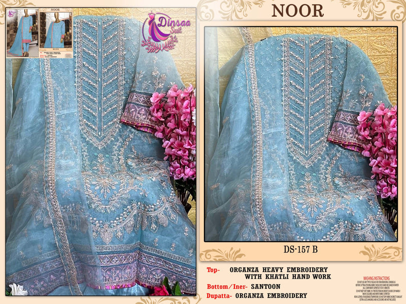Dinsaa Suit Ds 157 Noor Pakistani Suits (1199x06)