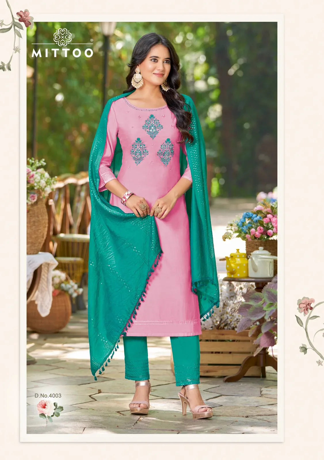 Mittoo Rishta Rayon Kurti Set (995x06)