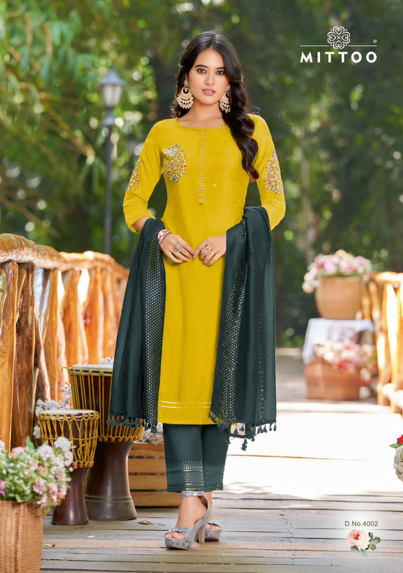 Mittoo Rishta Rayon Kurti Set (995x06)
