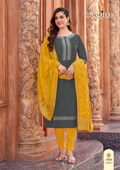 Wooglee Madhurya Vol 2 Kurti Set (1095x06)