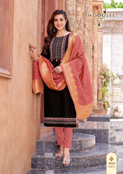 Wooglee Madhurya Vol 2 Kurti Set (1095x06)