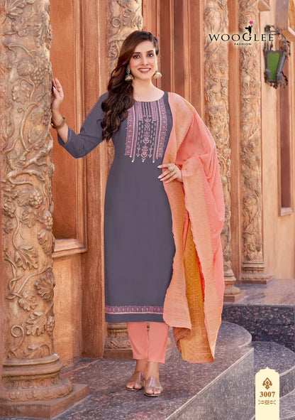 Wooglee Madhurya Vol 2 Kurti Set (1095x06)