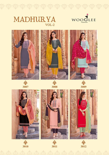 Wooglee Madhurya Vol 2 Kurti Set (1095x06)