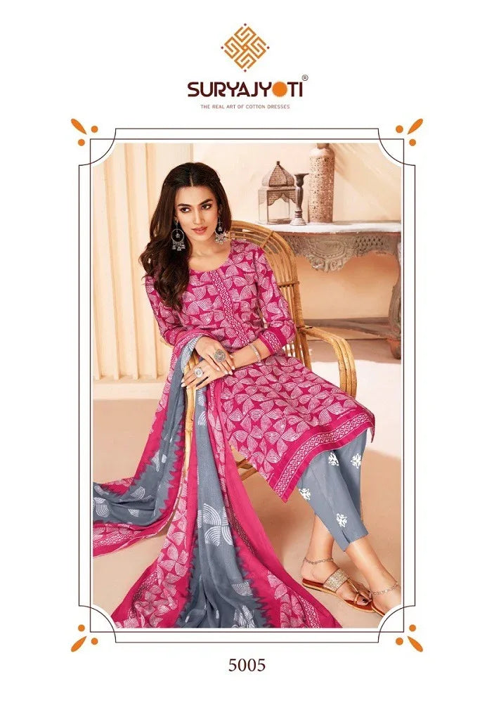 Suryajyoti Pehnava Vol 5 5001 5010 Series Pakistani Salwar