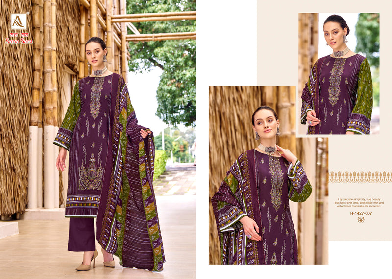 Alok Suit Sana Sara Cambric Dress Material