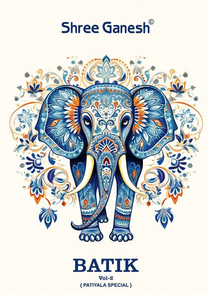 Shree Ganesh Batik Vol 2 Dress Material (545x15)