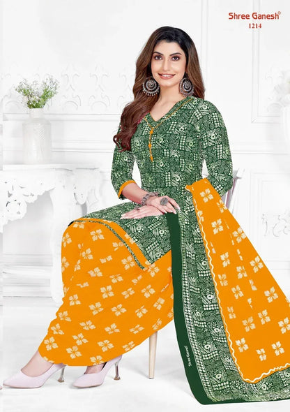 Shree Ganesh Batik Vol 2 Dress Material (545x15)