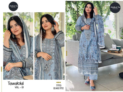 Mehboob Tex 1172 Tawakkal Vol 1 Pakistani Suits (545x2)