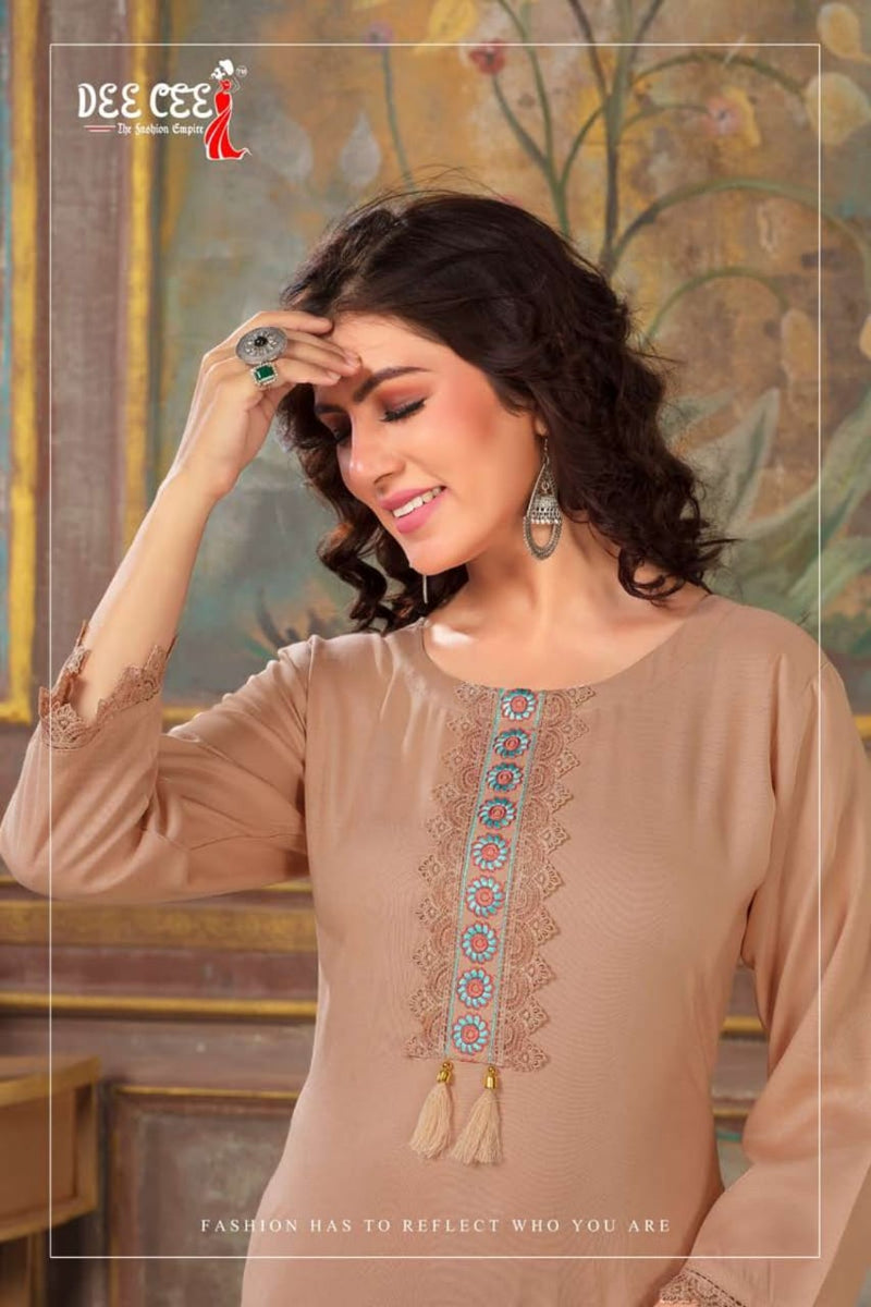 Prema Deecee 1001-1006 Series Latest Designer Kurti Set (325x06).