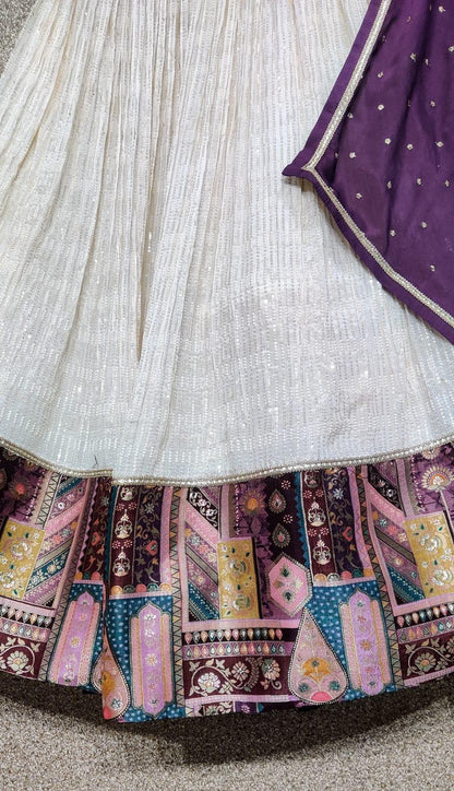 Beautiful Bridal Wedding Pure Dola Silk Lehenga Choli