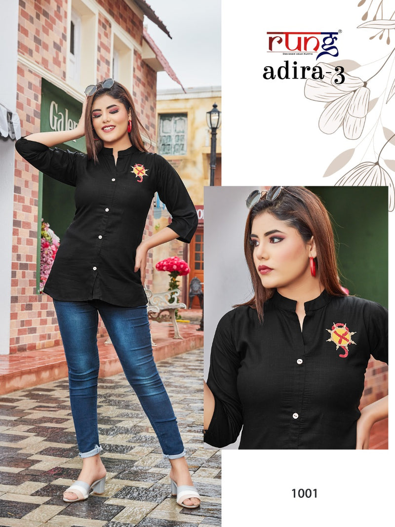 Rung Adira Vol 3 Fancy Rayon Embroidery Tops Catalog (250x10)