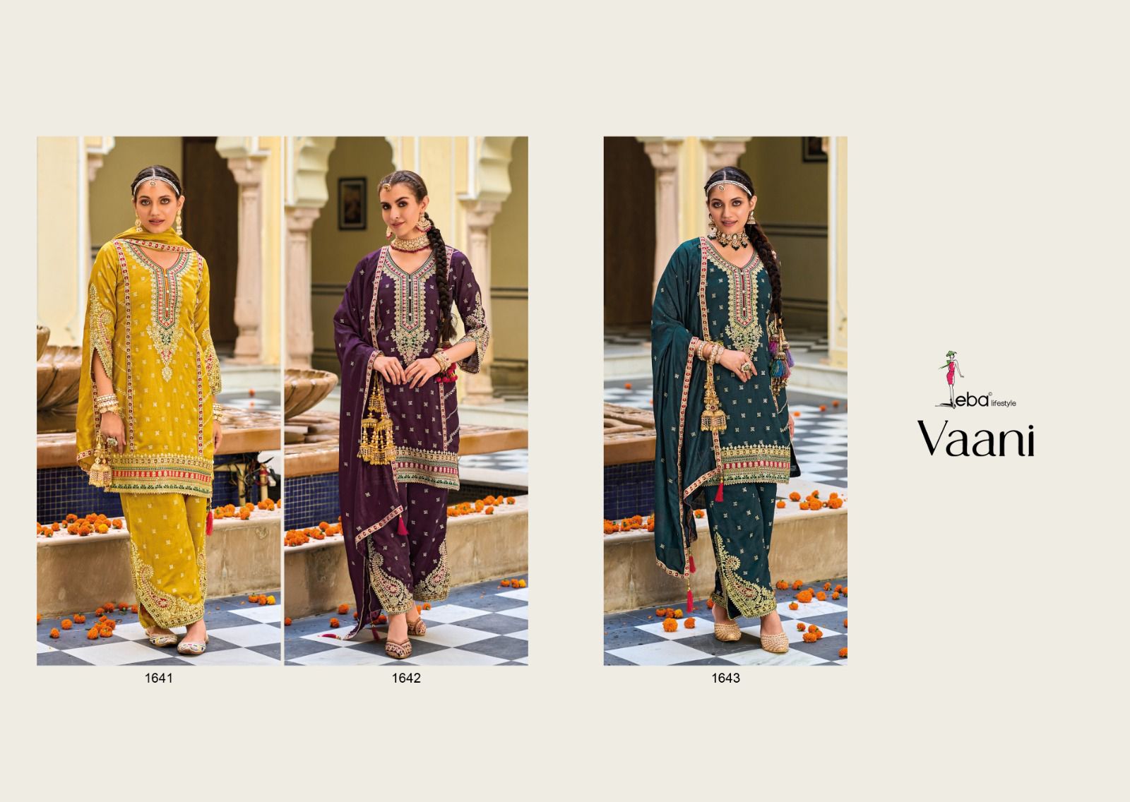 Eba Vaani Festive Wear Embroidery Ready Made Collection (2299X03)