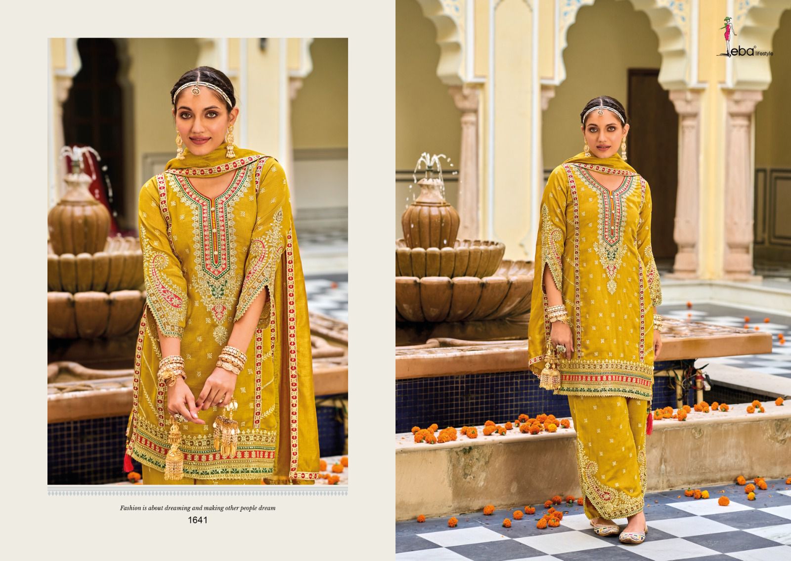 Eba Vaani Festive Wear Embroidery Ready Made Collection (2299X03)