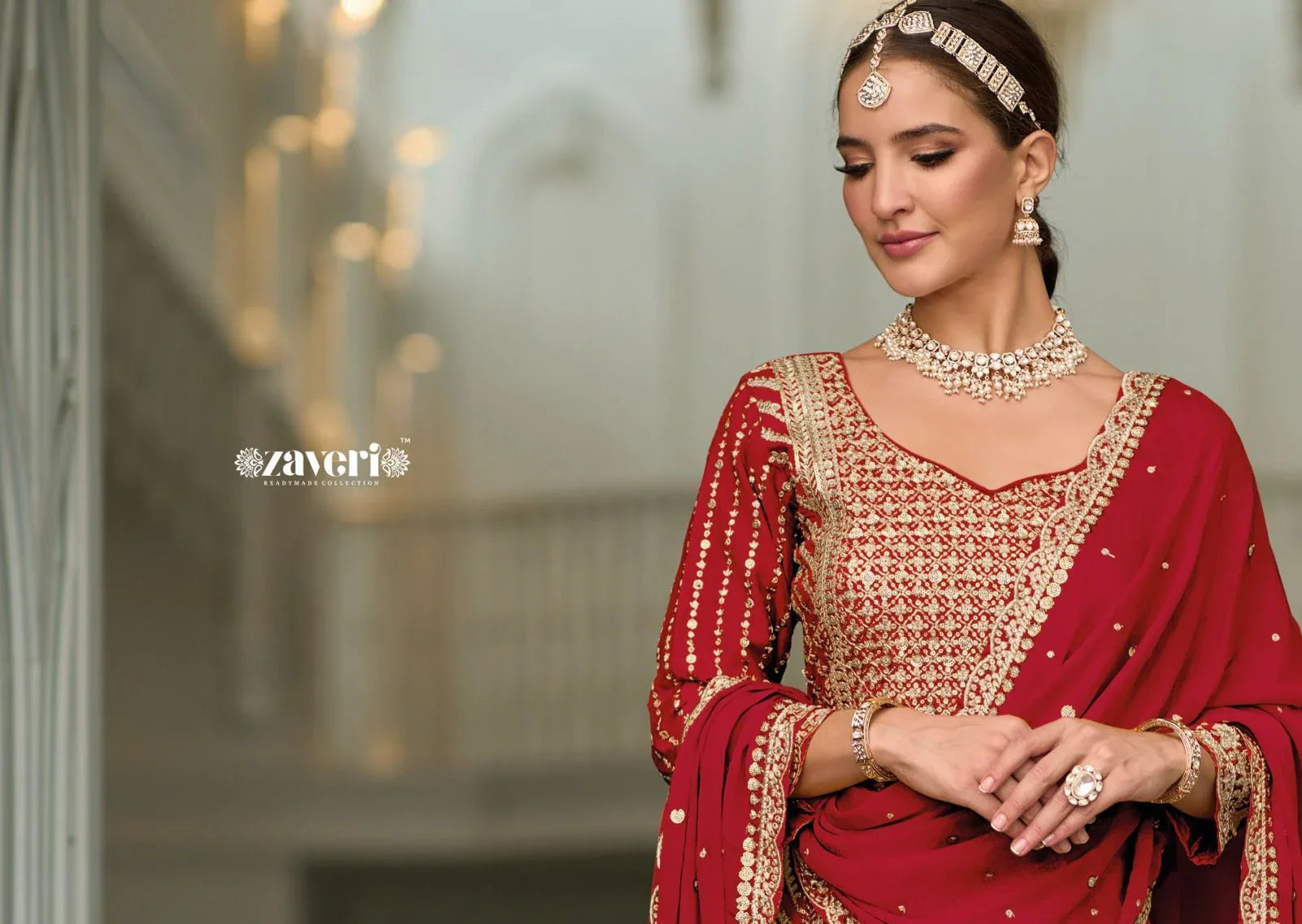 Eba Lifestyle Preet Silk Heavy Embroidery Collection Readymade Suits