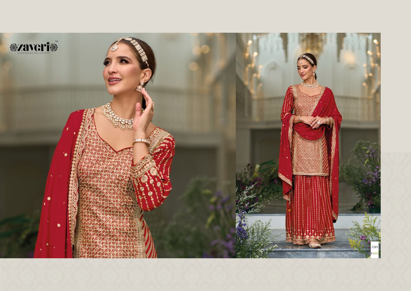 Eba Lifestyle Preet Silk Heavy Embroidery Collection Readymade Suits (1899X04)
