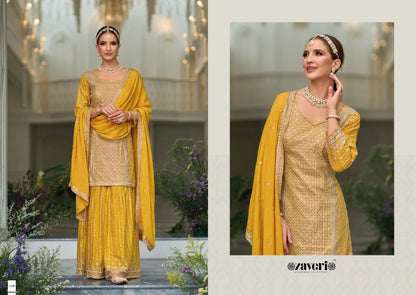 Eba Lifestyle Preet Silk Heavy Embroidery Collection Readymade Suits (1899X04)