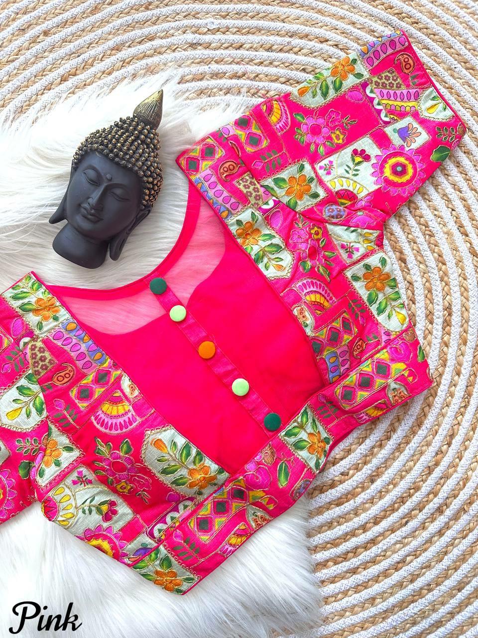 Beautiful Designer Sabyasachi Style Neck Blouse