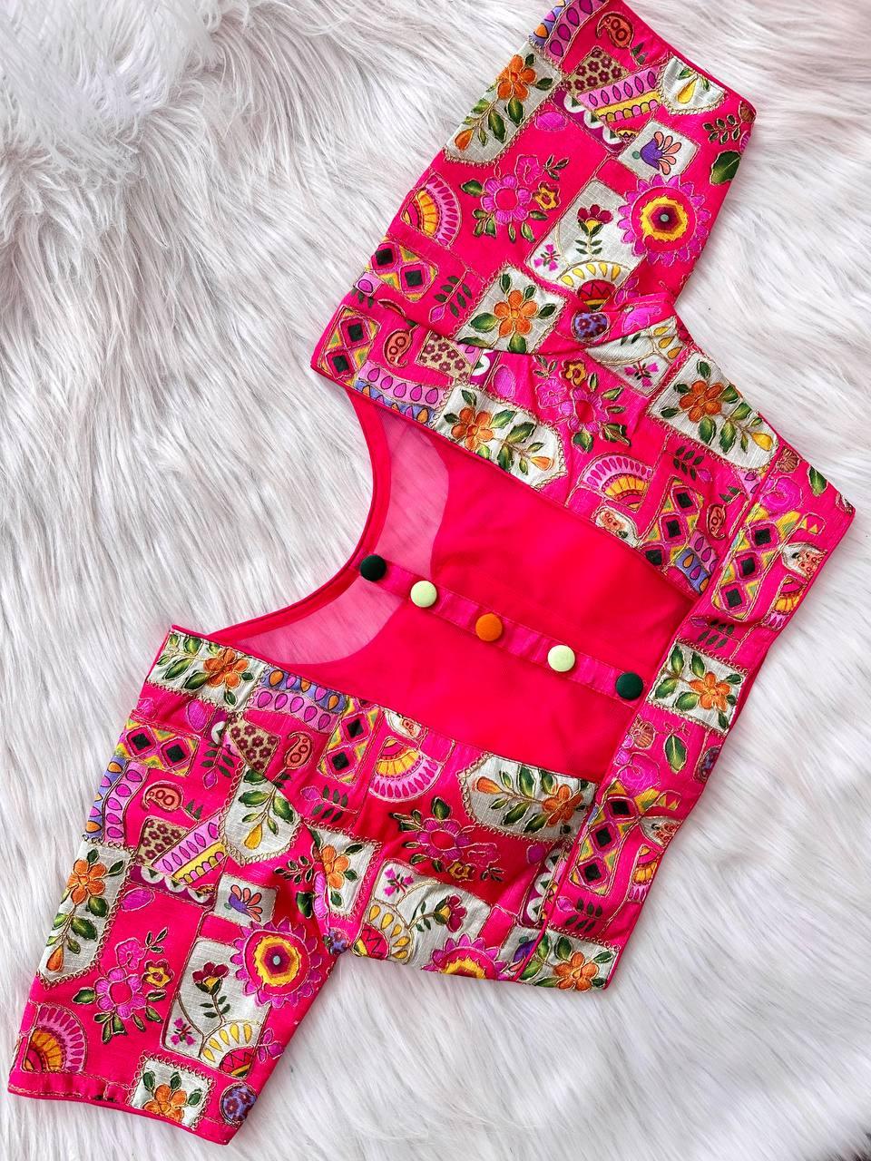 Beautiful Designer Sabyasachi Style Neck Blouse