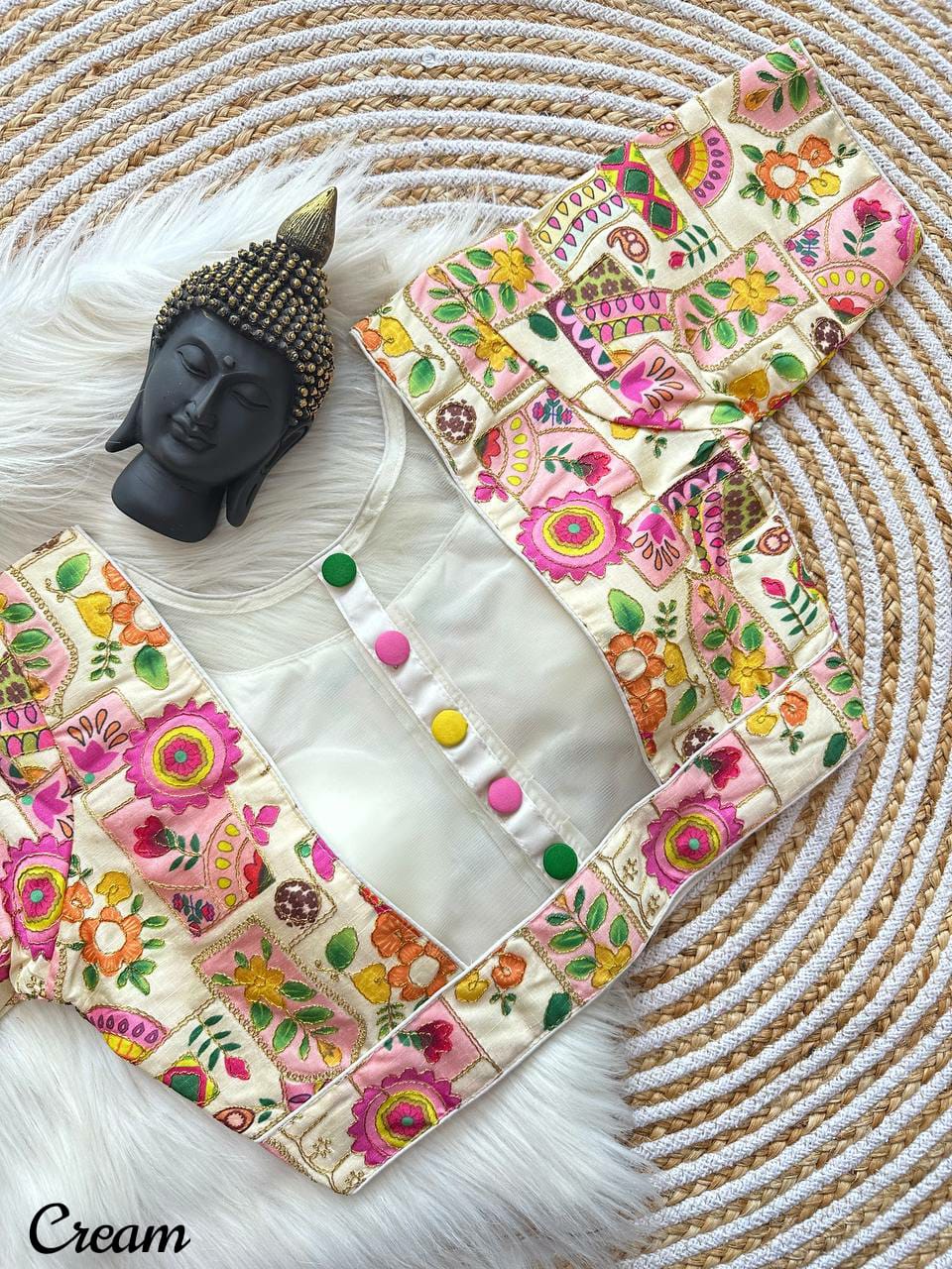 Beautiful Designer Sabyasachi Style Neck Blouse