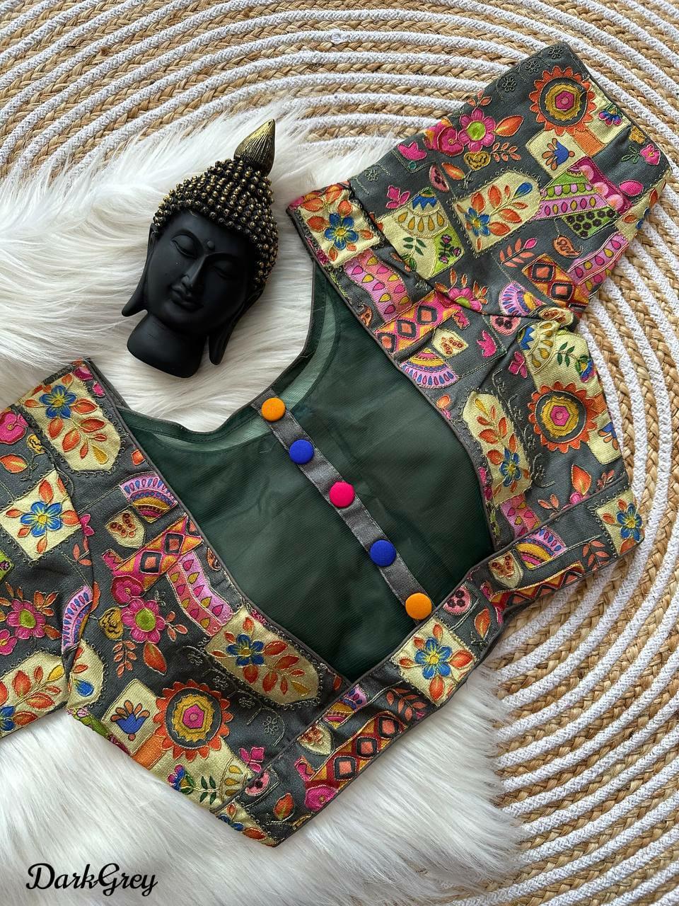 Beautiful Designer Sabyasachi Style Neck Blouse