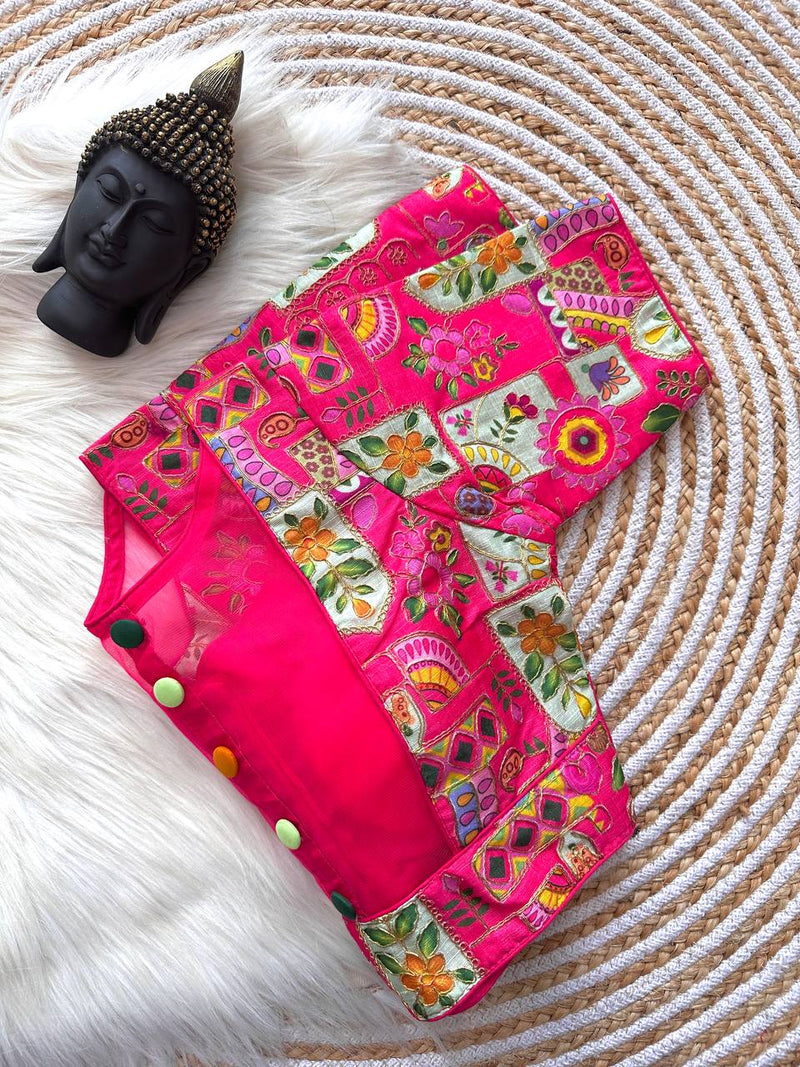 Beautiful Designer Sabyasachi Style Neck Blouse