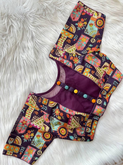 Beautiful Designer Sabyasachi Style Neck Blouse