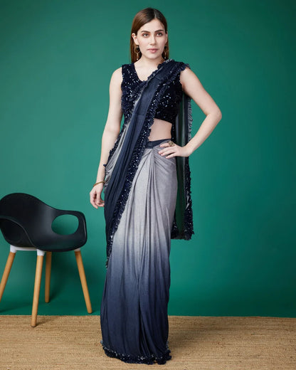 Beautiful Designer Ready To Wear One minute Saree