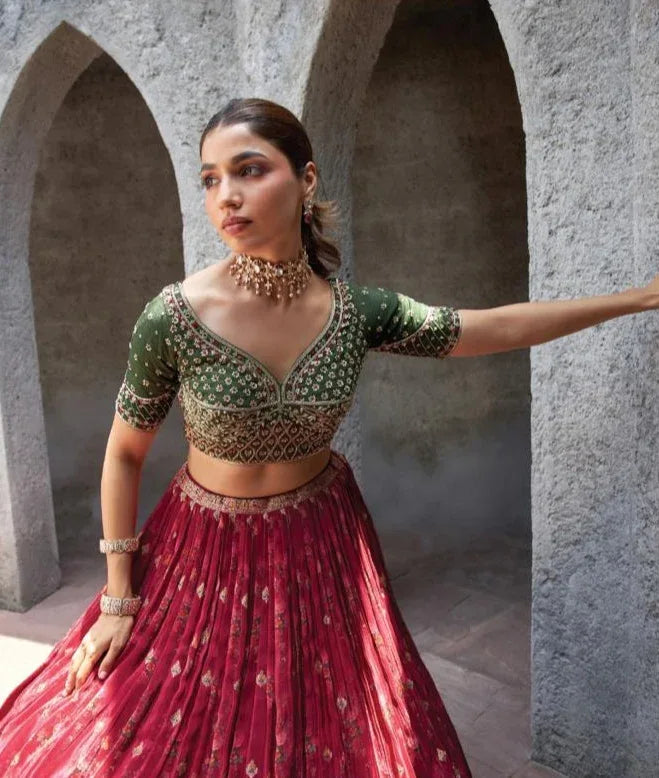 Mayflower 2.0 Wedding Designer Lehenga Choli