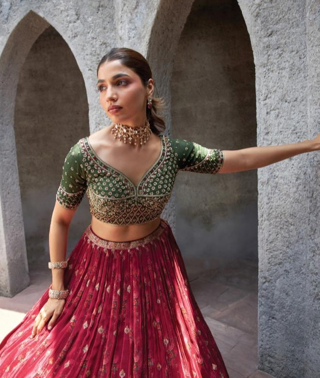 Mayflower 2.0 Wedding Designer Lehenga Choli