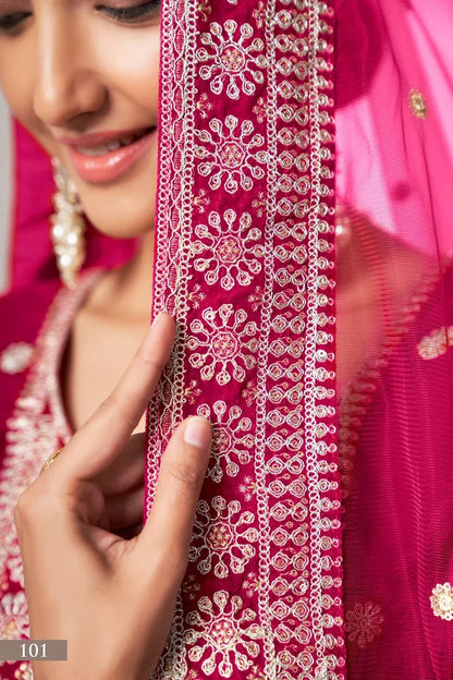 Beautiful Designer Velvet Suit Sabhyata Vol – 1