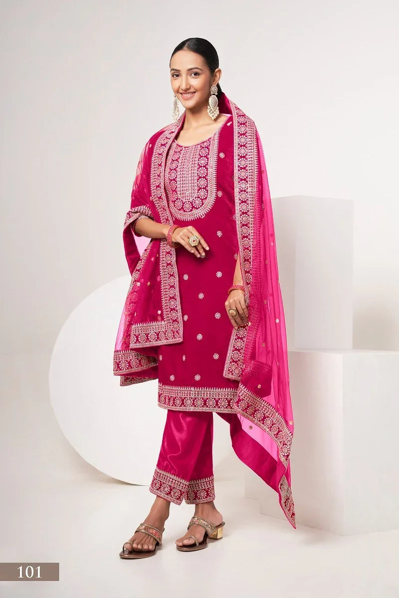 Sabhyata Vol – 1 Dress Materials (1699x04)