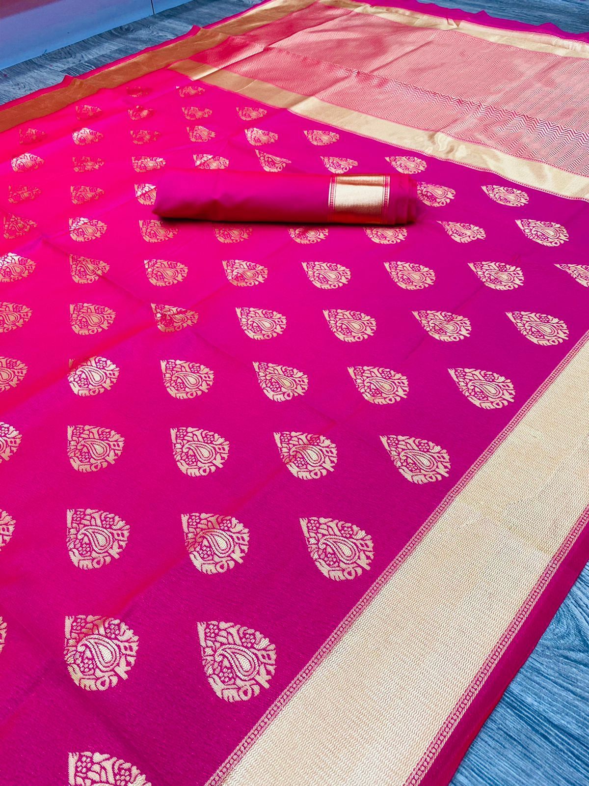 Bollywood Special Soft Lichi Silk Saree