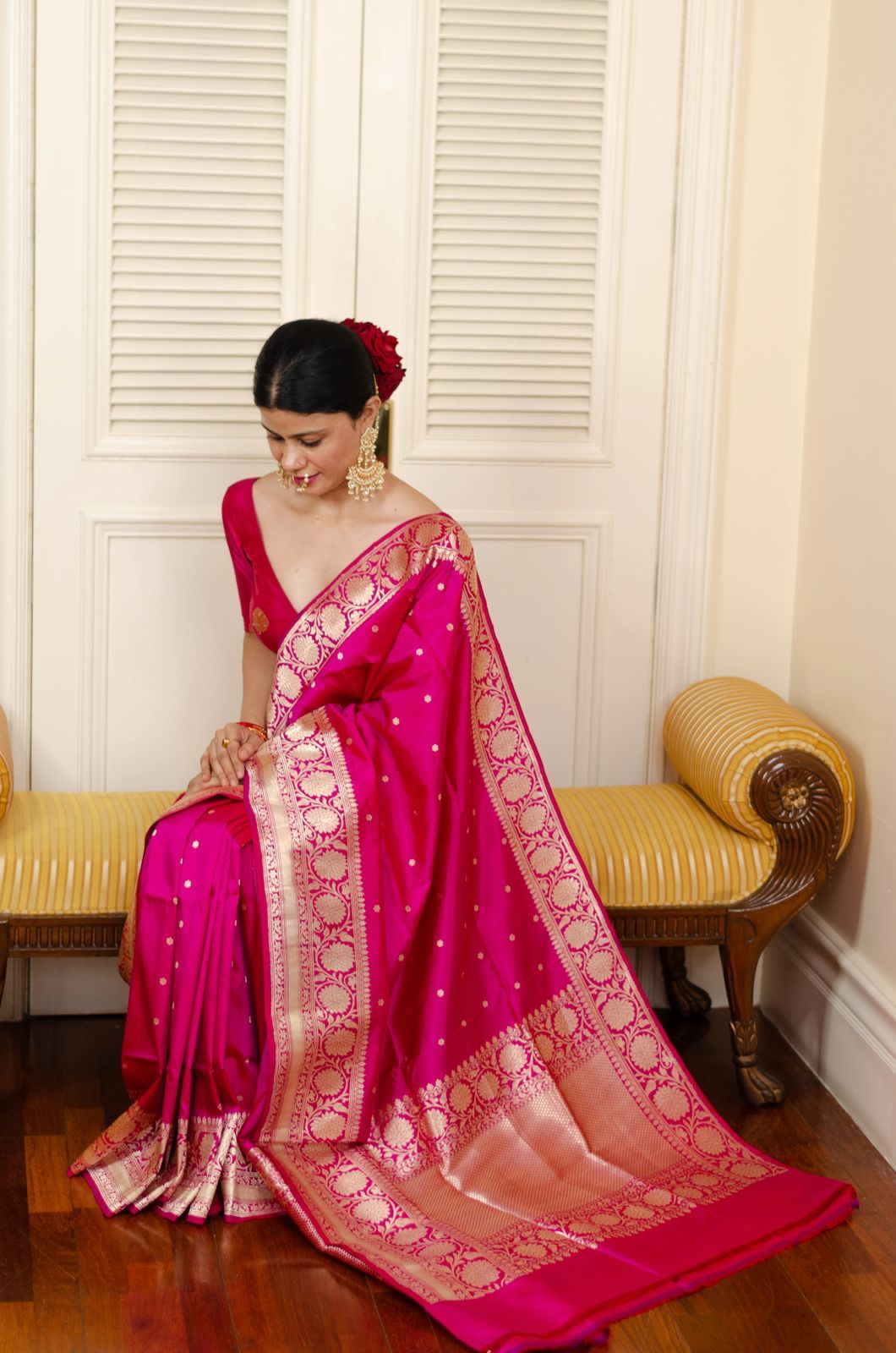 Bollywood Special Soft Lichi Silk Saree