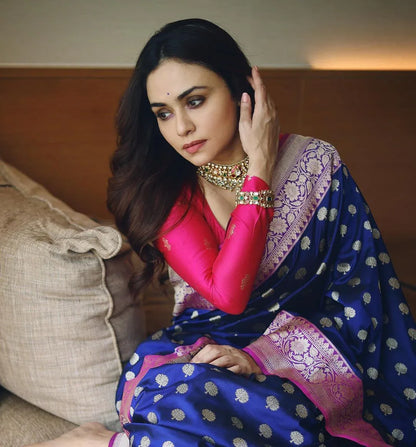 Bollywood Special Soft Lichi Silk Saree