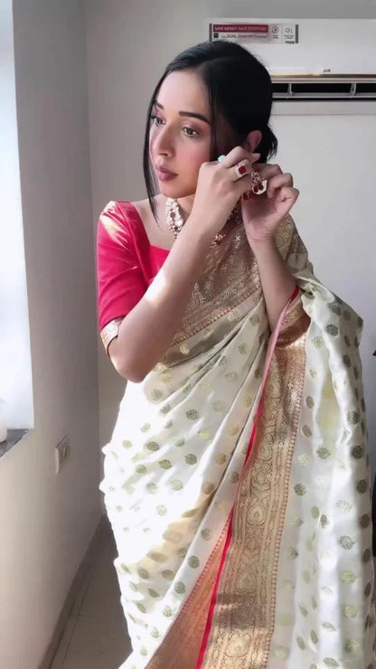 Bollywood Special Soft Lichi Silk Saree