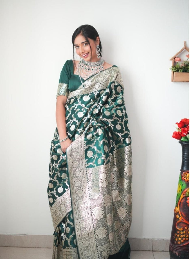 Bollywood Special Soft Lichi Silk Saree