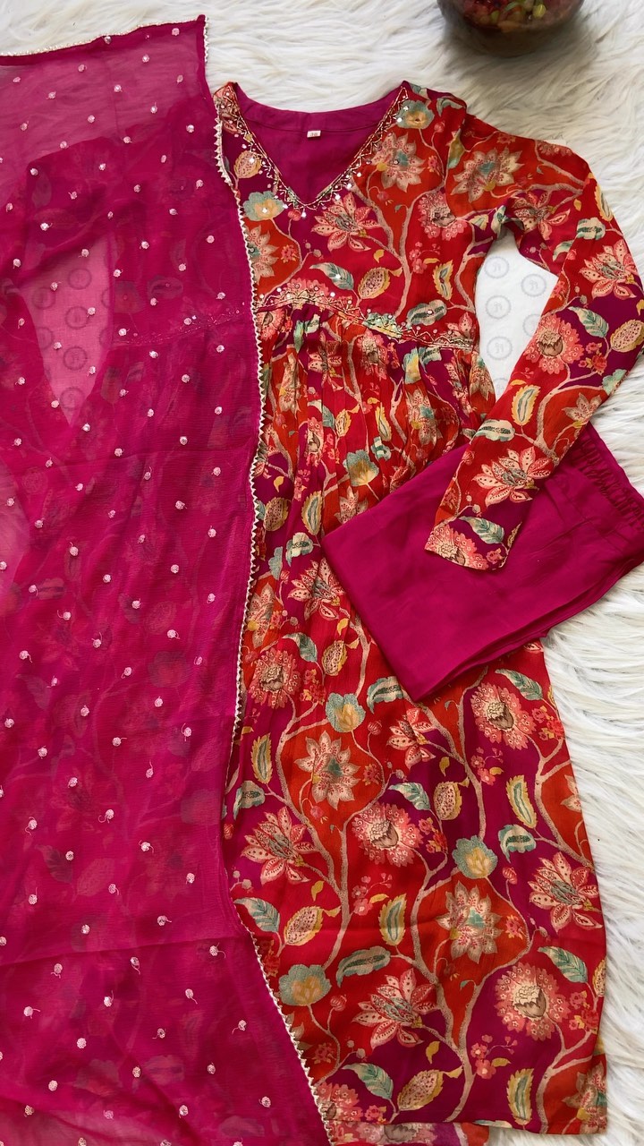 Beautiful Designer Shanya Pure High Quality Velvet Suit Set