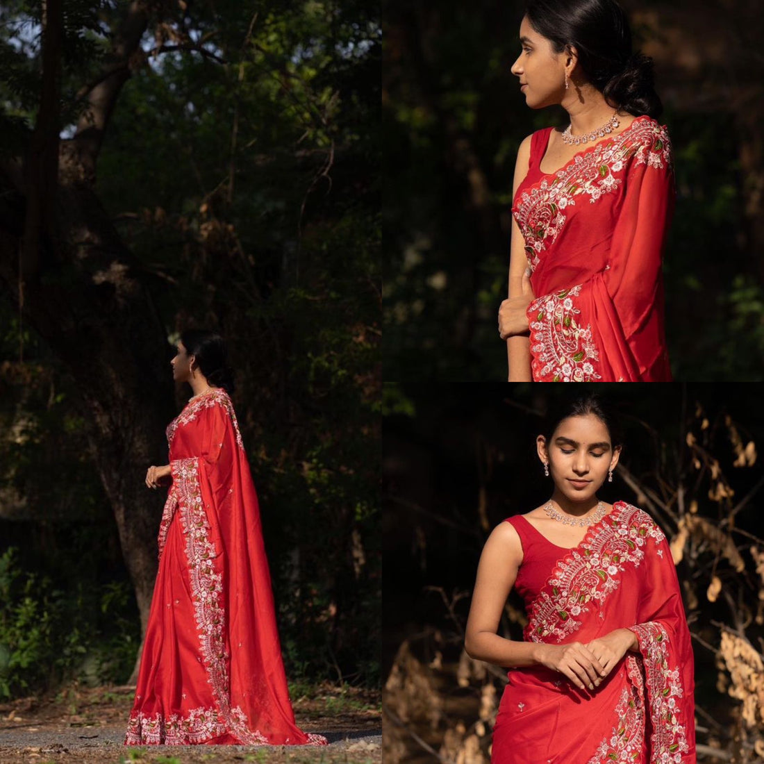 Sequins Saree