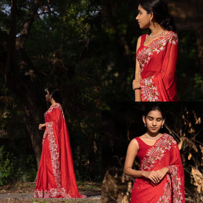 Sequins Saree