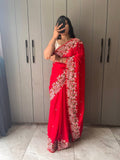 Sequins Saree